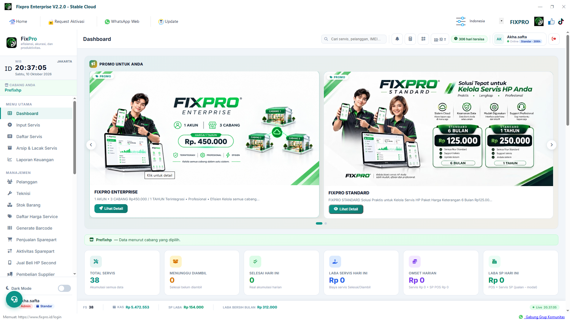 FixPro Windows App Interface